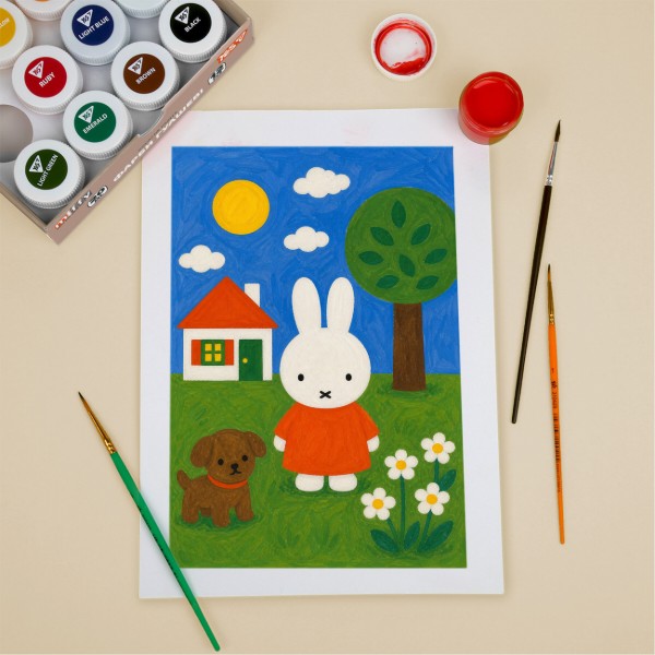 Фото - Краски YES Miffy 12 цв. 20 мл (230446)